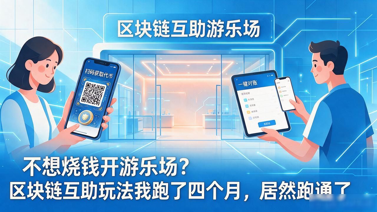 社区游乐场区块链互助模式_区块链互助游乐坊_家长商户代币结算
